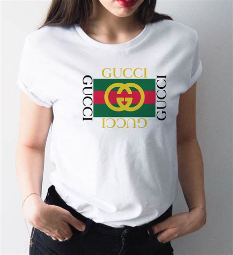 gucci shirt for woman|vintage gucci t shirt women.